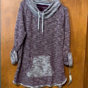 Calvin Klein Performance Funnel Neck Pullover